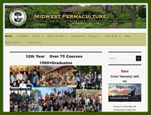 Tablet Screenshot of midwestpermaculture.com